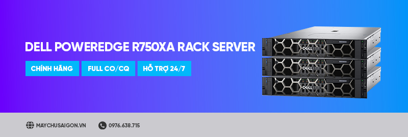 máy chủ dell poweredge r750xa rack server banner