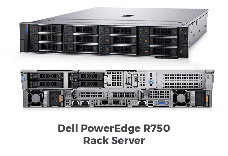 server dell poweredge r750 rack server dell r750