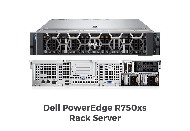 server dell poweredge r750xs rack server dell r750xs