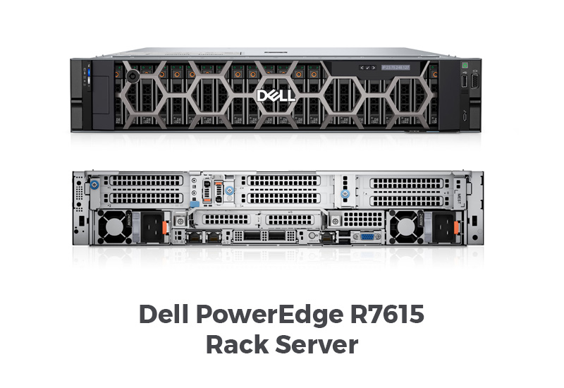 máy chủ server dell poweredge r7615 rack server