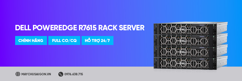 server dell poweredge r7615 rack server banner