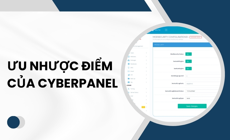 Ưu nhược điểm của CyberPanel