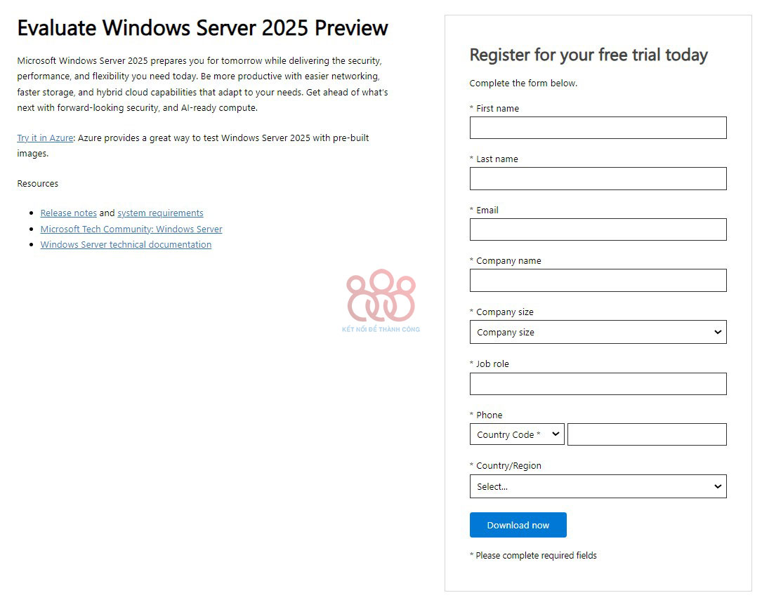 evaluate windows server 2025 preview