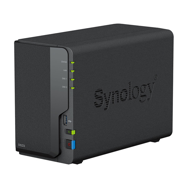 thiết bị nas synology diskstation ds223 side