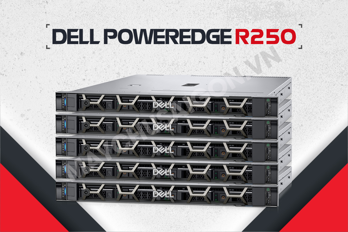 server rack 1u bán chạy nhất dell poweredge r250