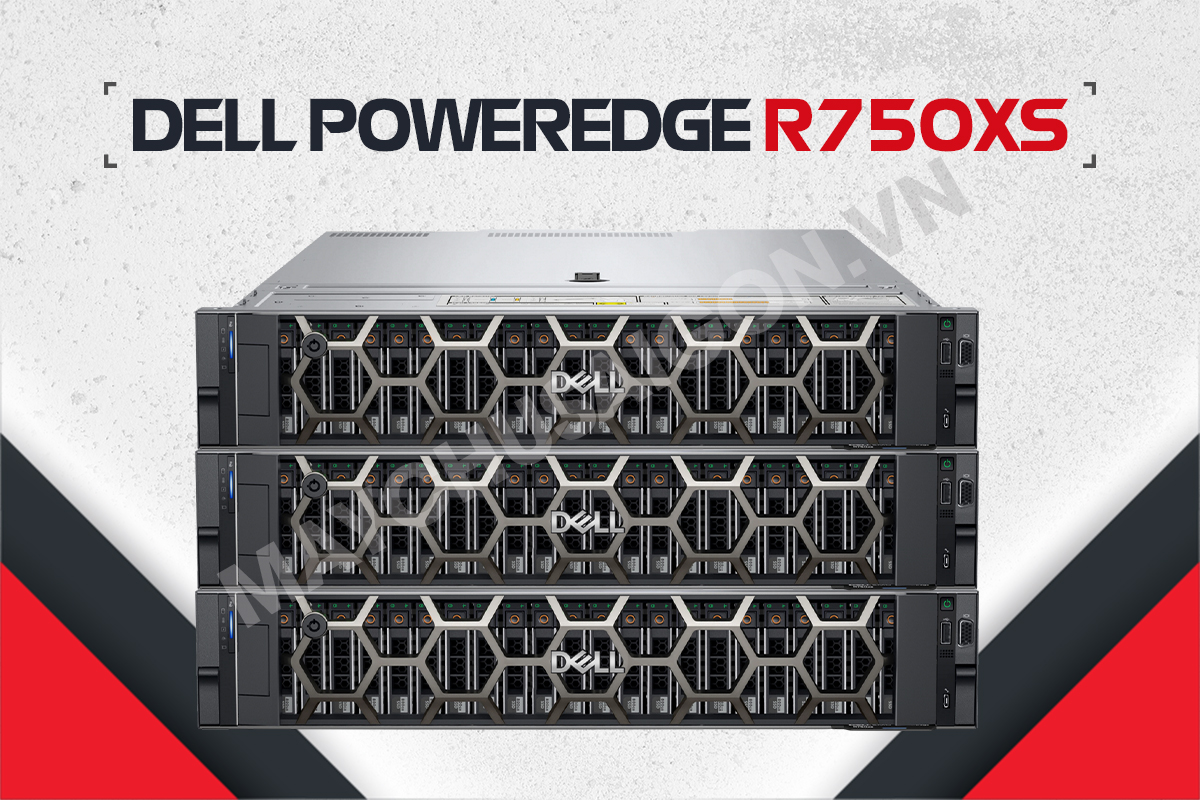 server rack 2u bán chạy nhất dell poweredge r750xs