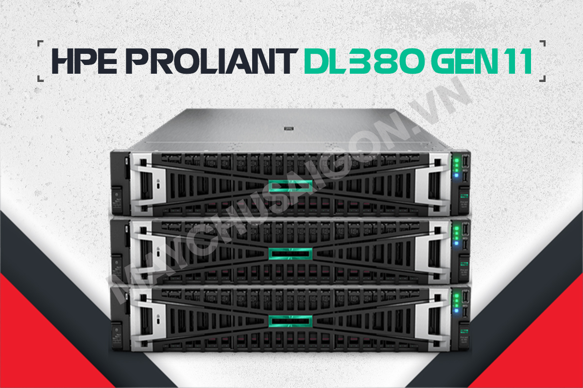 server rack 2u bán chạy nhất hpe proliant dl380 gen11