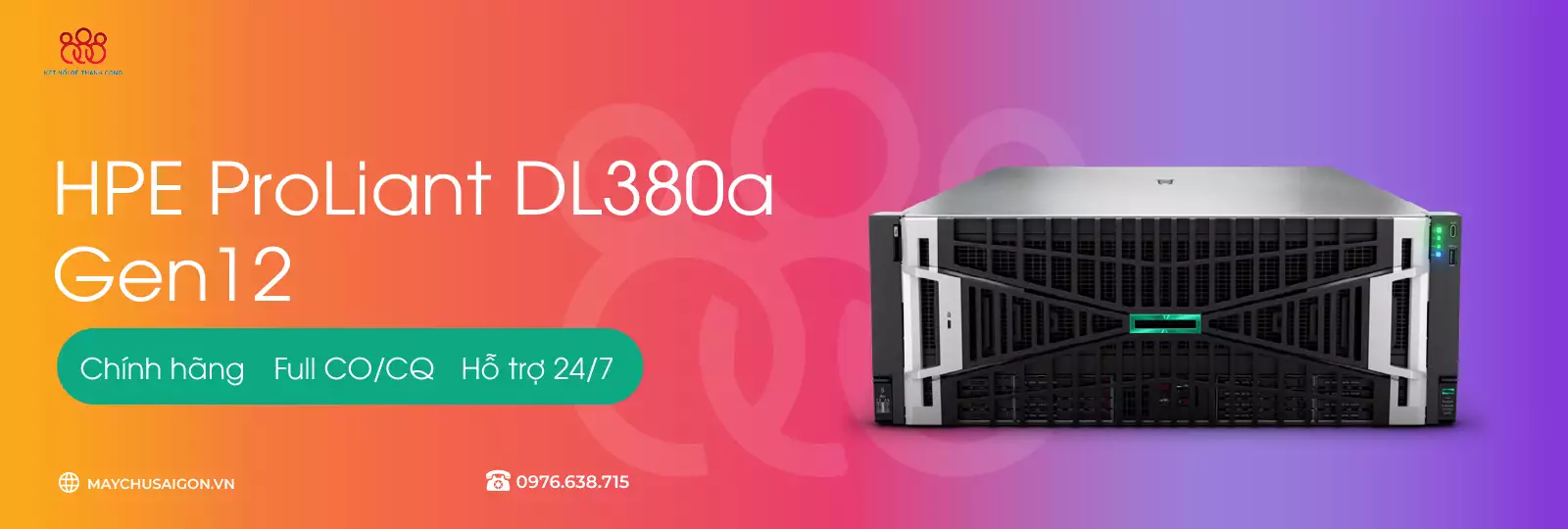 Server HPE Proliant DL380a Gen12-banner