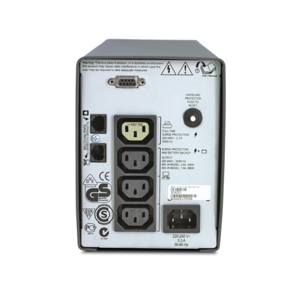 bộ lưu điện ups apc smart-ups sc 420va 230v sc420i back maychusaigon