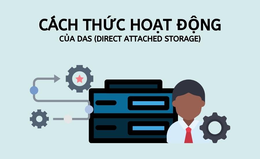 cách thức hoạt động của DAS (Direct Attached Storage)