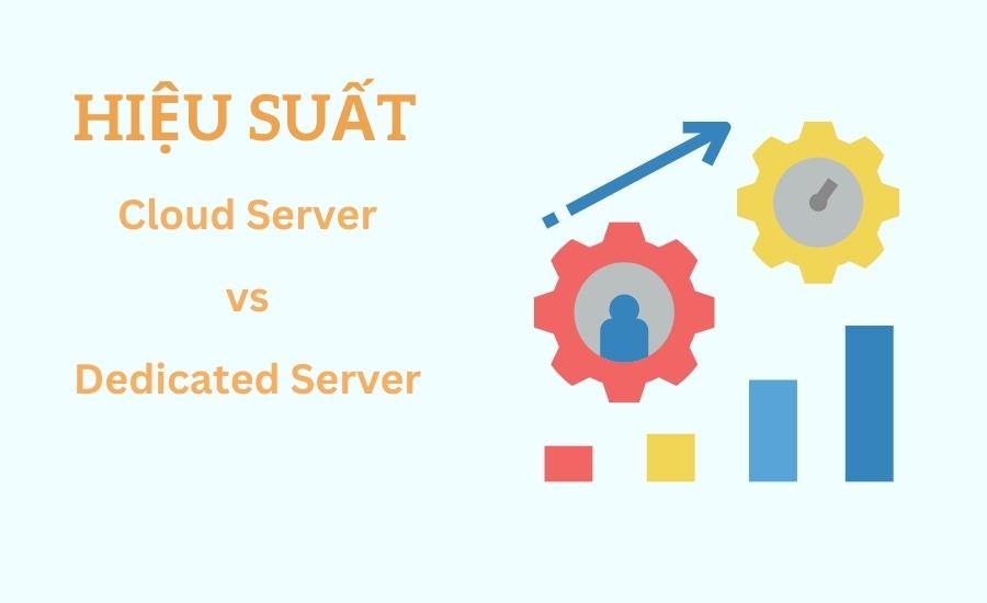 hiệu suất của Cloud Server và Dedicated Server