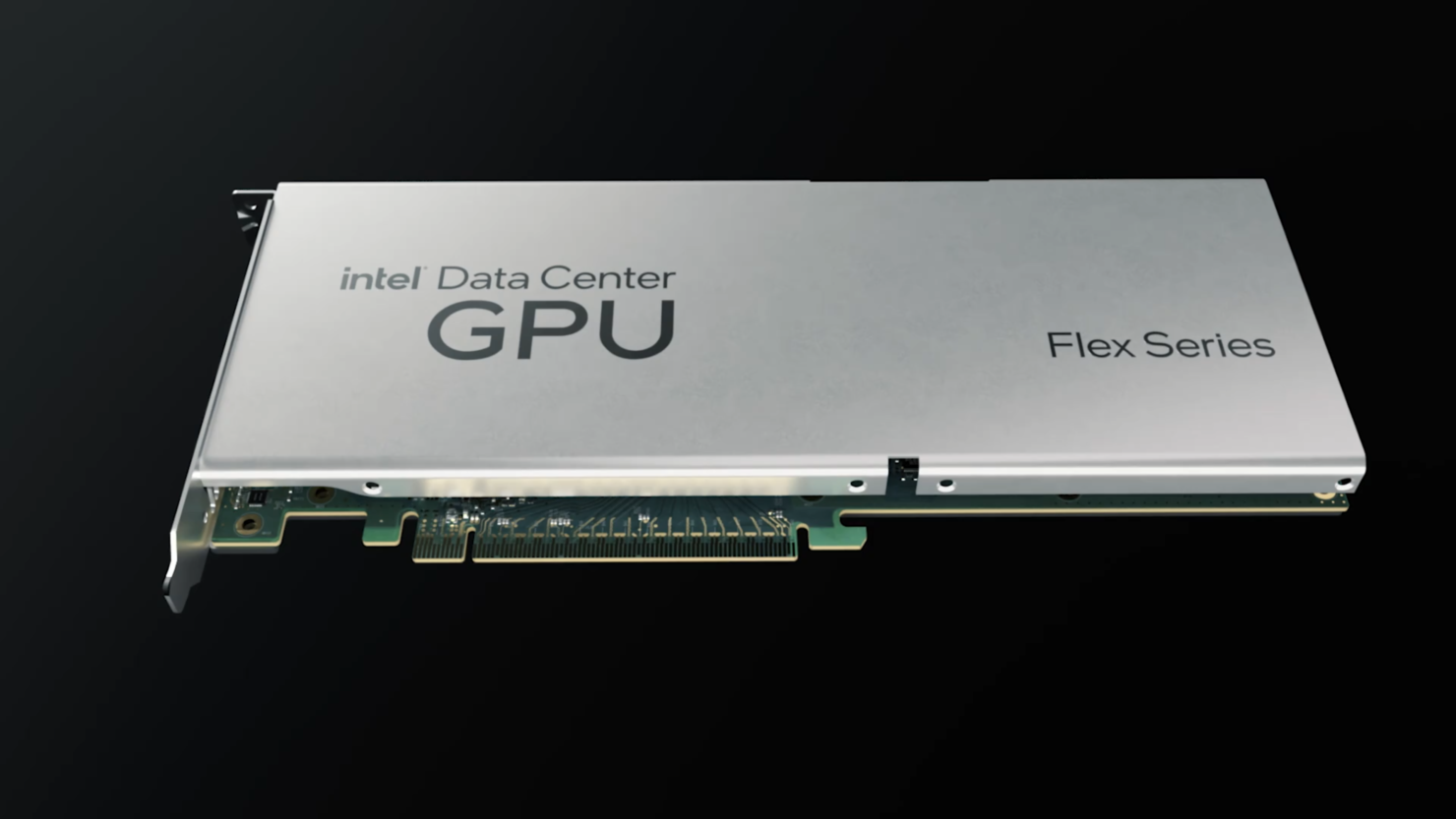 intel data center gpu flex series render