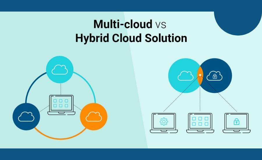 so sánh multi cloud và hybrid cloud