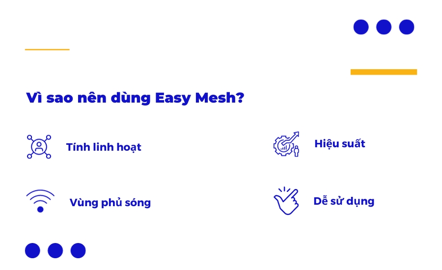 Vì sao nên dùng Easy Mesh?