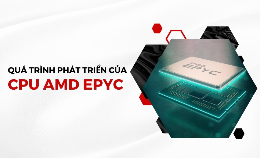 Quá trình phát triển của CPU AMD EPYC