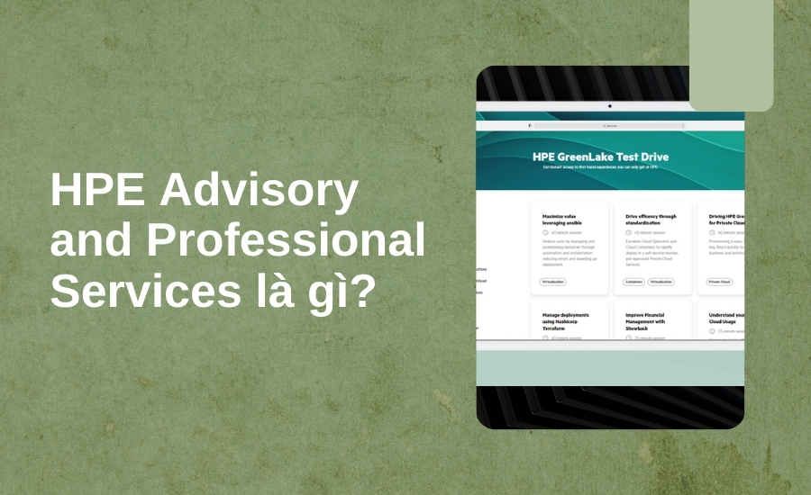 HPE Advisory and Professional Services là gì?