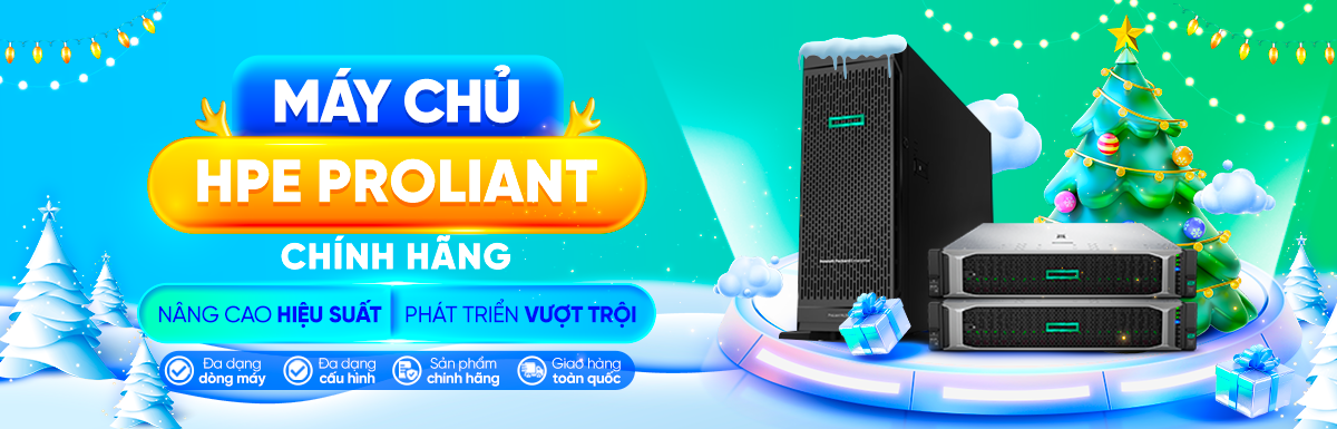 máy chủ hpe proliant chính hãng chính hãng banner noel 2024