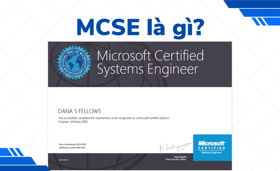 định nghĩa MCSE là gì