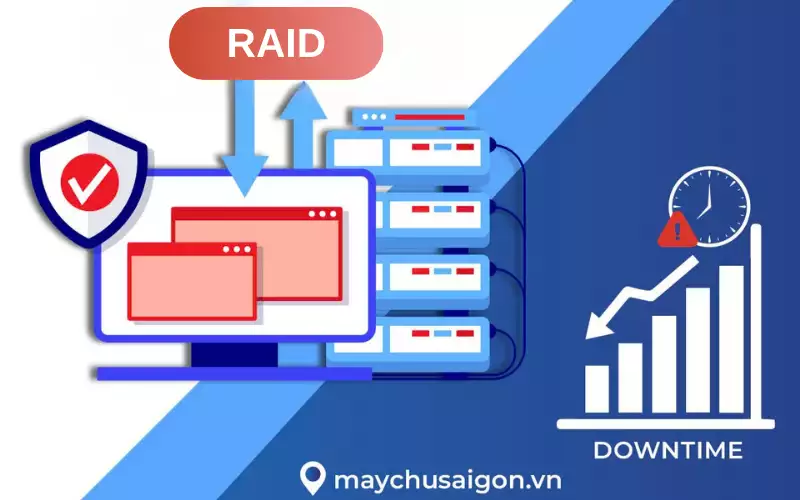 raid giúp giảm downtime-mcsg