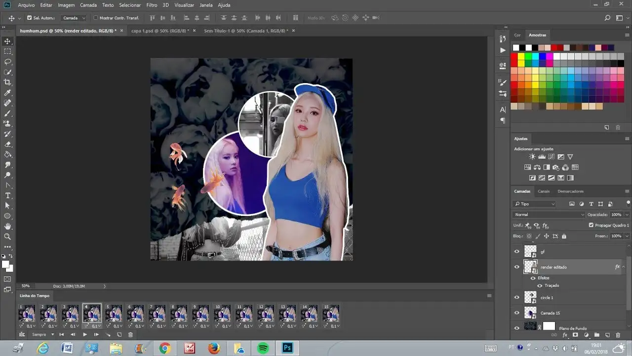 giao diện photoshop cs6