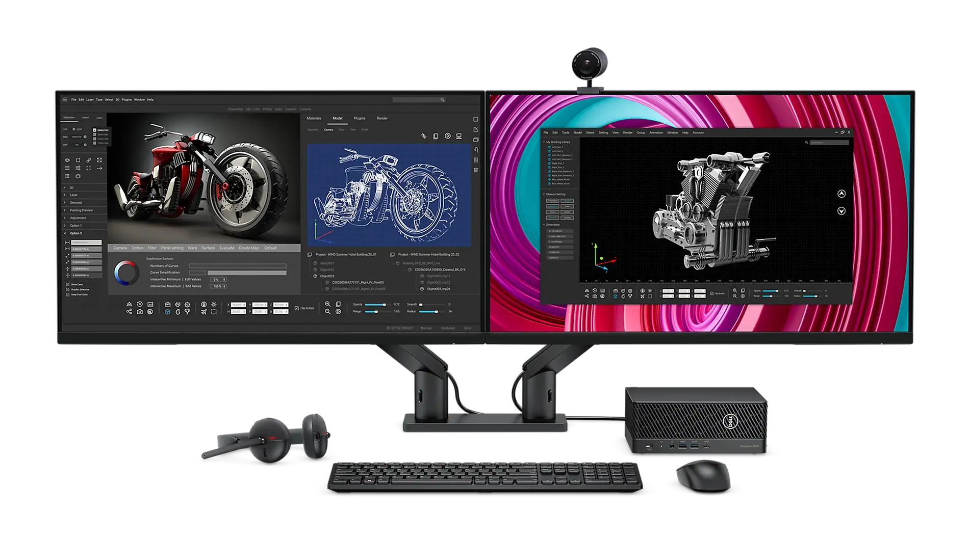 máy trạm dell precision 3280 compact workstation tối ưu không gian làm việc