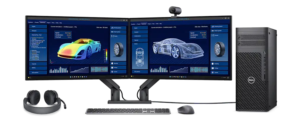 máy trạm dell precision 7875 tower workstation desktop