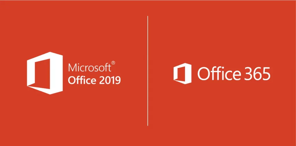 office 2019 vs office 365
