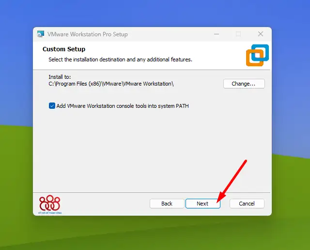 bước 3 tuỳ chỉnh cấu hình cơ bản