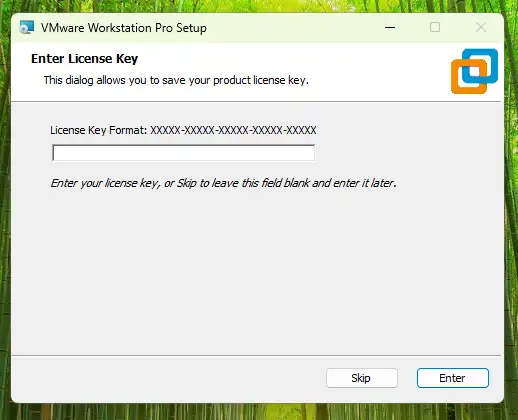 hướng dẫn cài đặt vmware workstation 16 pro bước 6